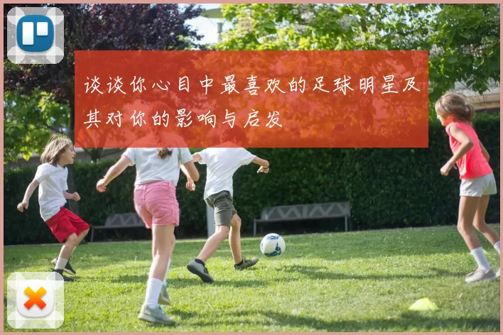 谈谈你心目中最喜欢的足球明星及其对你的影响与启发