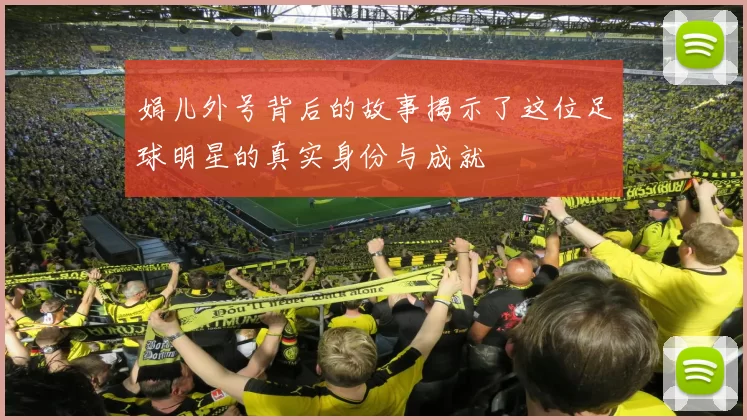 娟儿外号背后的故事揭示了这位足球明星的真实身份与成就