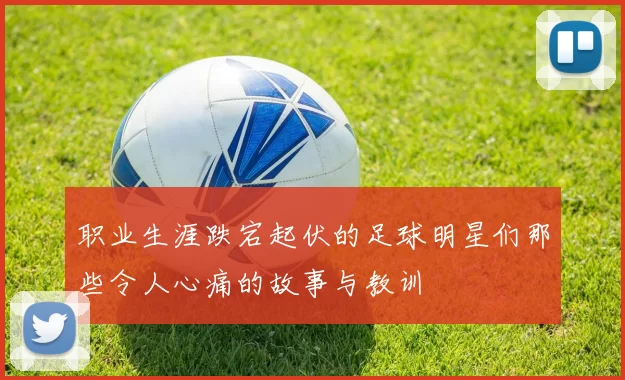 职业生涯跌宕起伏的足球明星们那些令人心痛的故事与教训